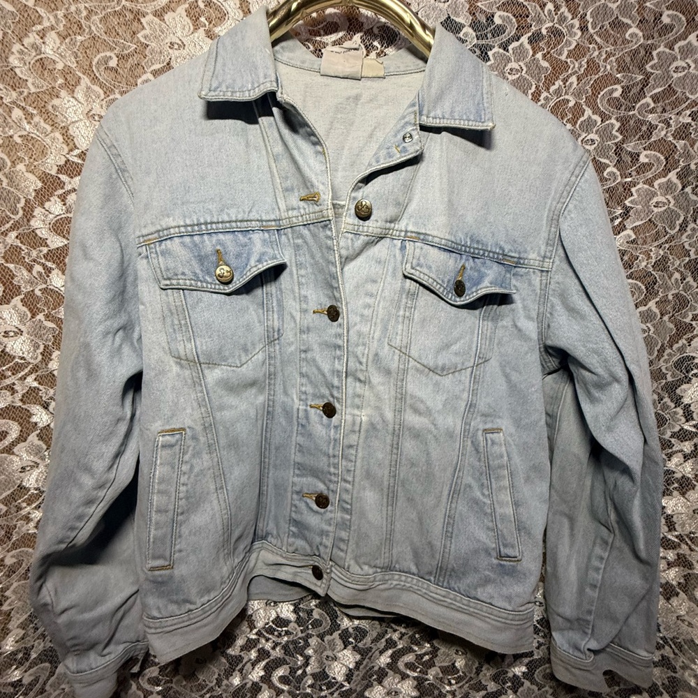Disney Light Blue Jean Jacket